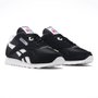 Tênis Reebok CL Nylon Masculino Preto e Branco