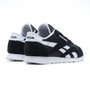 Tênis Reebok CL Nylon Masculino Preto e Branco