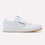 Tênis Reebok Club C 85 Masculino Branco e azul