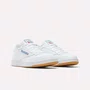 Tênis Reebok Club C 85 Masculino Branco e azul