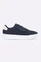 Tênis Tommy Hilfiger Logo Knit Court Masculino Azul Marinho