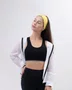 Testeira Headband Amarela HUPI