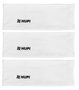 Testeira Headband Faixa de Cabeça HUPI Prime Kit 03 Branco
