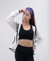 Testeira Headband Roxa HUPI