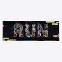 Testeira HUPI HeadBand Run Color - Preta