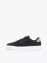 Tênis Tommy Hilfiger Logo Knit Court Masculino Preto
