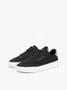 Tênis Tommy Hilfiger Logo Knit Court Masculino Preto