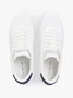 Tênis Tommy Hilfiger Logo Knit Court Masculino Branco