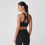 Top Feminino New Balance Graphic Sports Bra Preto