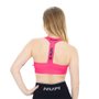 Top HUPI Feminino Burpee Rosa Neon Liso