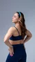 Top HUPI Pulse Azul Marinho