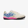 Chuteira Society Umbro Pro 5 Bump Club Masculina Bege e Rosa