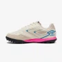 Chuteira Society Umbro Pro 5 Bump Club Masculina Bege e Rosa