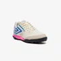 Chuteira Society Umbro Pro 5 Bump Club Masculina Bege e Rosa