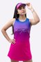 Vestido Padel / Beach Tennis HUPI Colors Roxo
