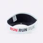 Viseira HUPI Run Loop Branco e Vermelho