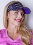 Viseira HUPI Run Loop Preto e Roxo