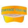 Viseira para Corrida HUPI 21k Ibira Azul e Amarelo