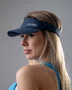 Viseira para Corrida HUPI Azul Marinho