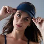 Viseira para Corrida HUPI Azul Marinho