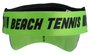 Viseira Beach Tennis HUPI Preto/Verde