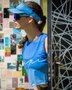 Viseira para Corrida HUPI Colors Azul