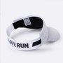 Viseira Para Corrida HUPI Live Love Run Branca