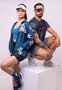 Viseira Para Corrida HUPI Live Love Run Branca