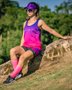 Viseira para Corrida HUPI Roxa