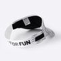 Viseira para Corrida Hupi Run For Fun Branco