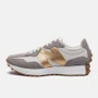 Tênis New Balance 327 v1 Cinza e Dourado