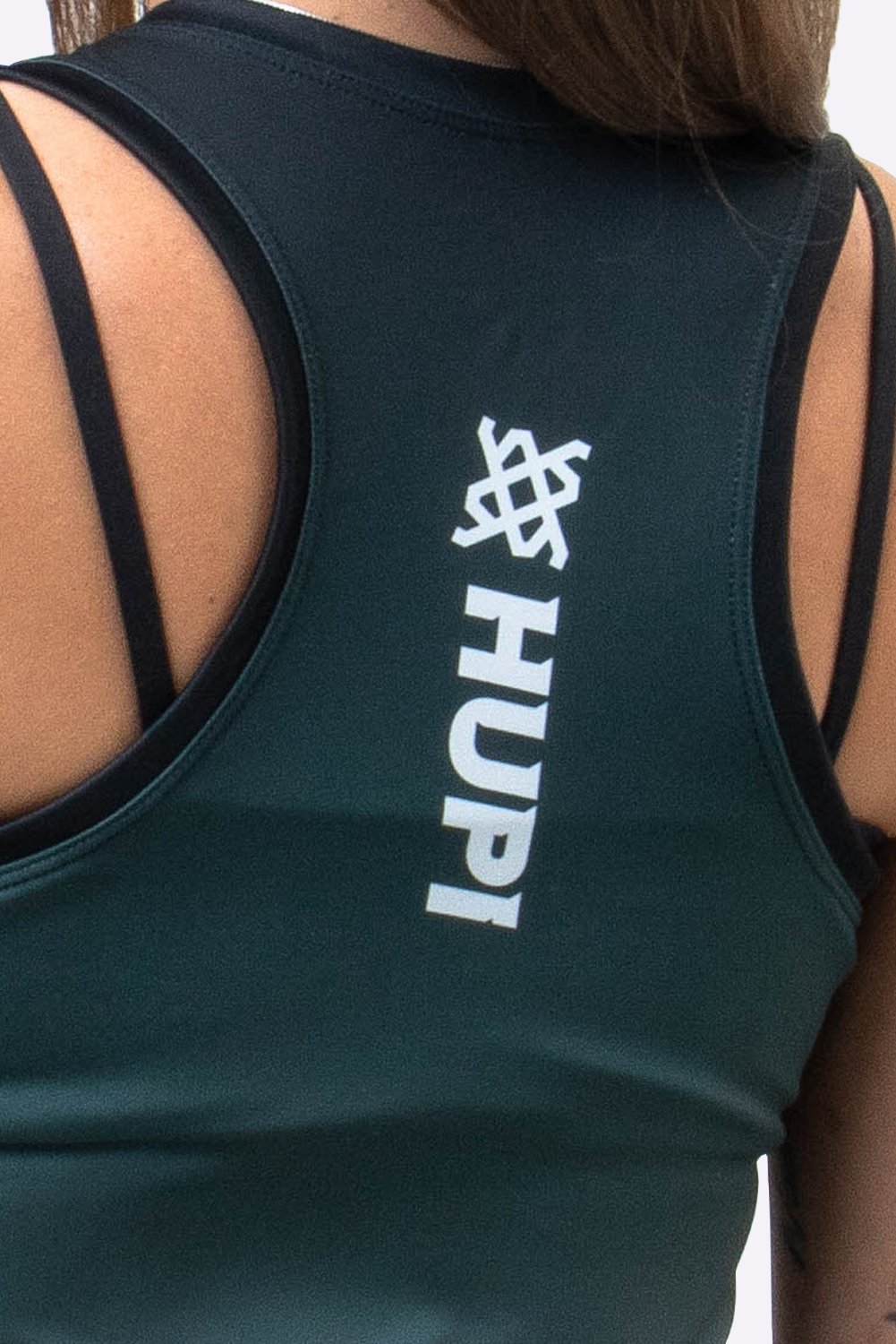 Vestido Padel / Beach Tennis Com Shorts Poliéster HUPI Colors Cinza