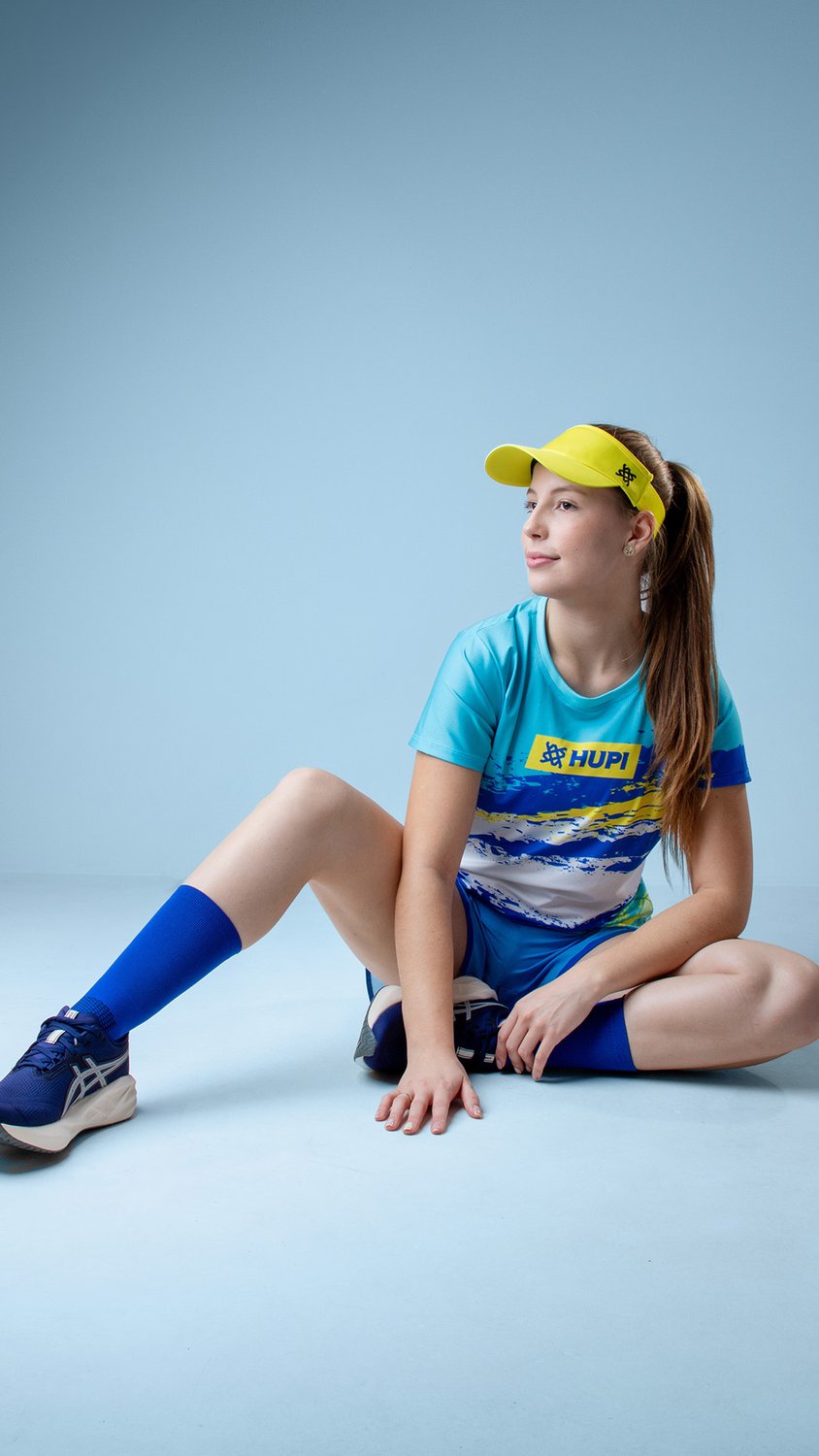 Viseira HUPI Amarelo Neon Liso Viseira HUPI Amarelo Neon Liso