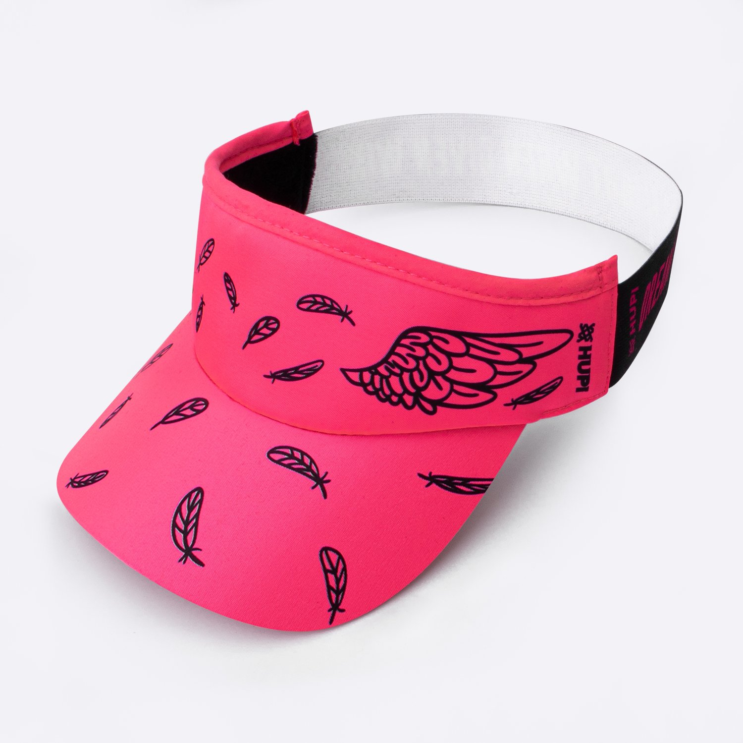 Viseira para Corrida HUPI Asas Pink Viseira para Corrida HUPI Asas Pink
