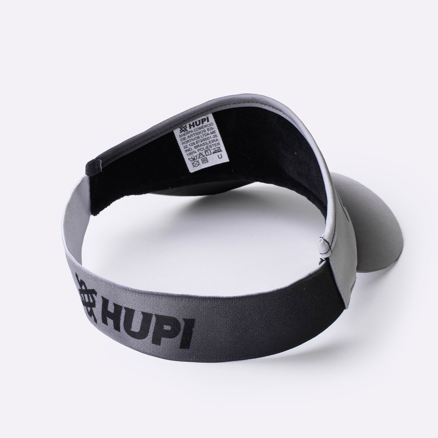 Viseira para Corrida HUPI Colors Cinza