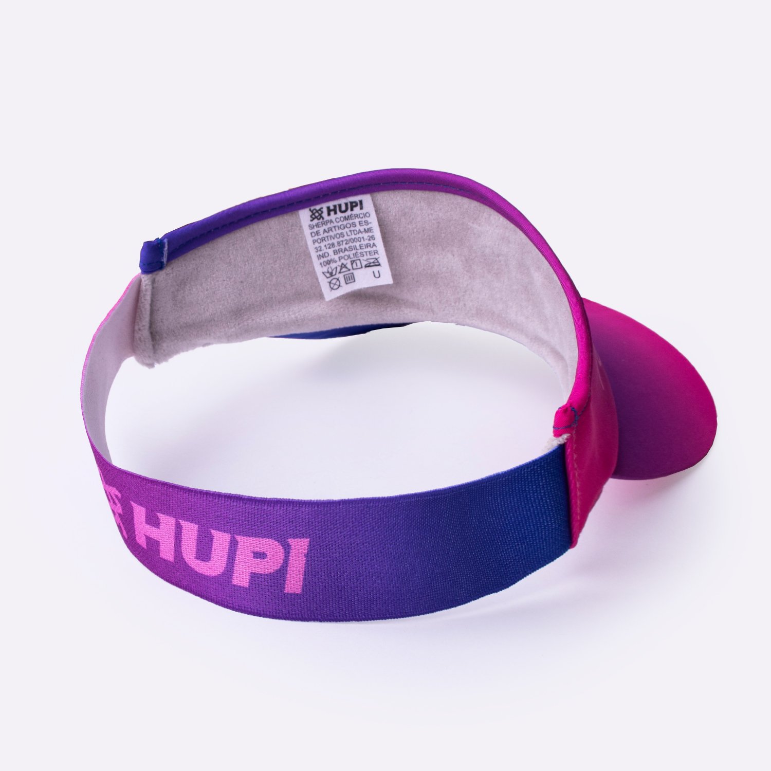 Viseira para Corrida HUPI Colors Roxo
